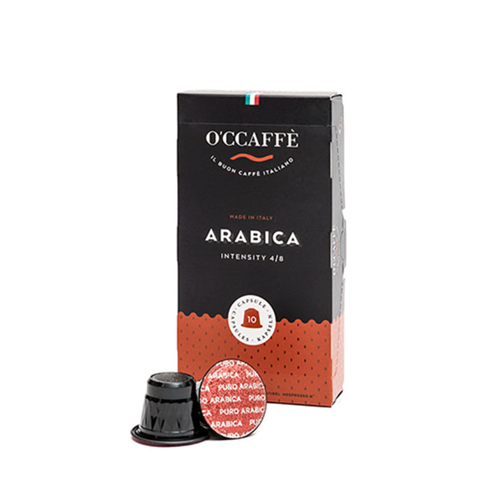 _0021_Occaffe Arabica Nespresso Compatible Capsules 10's, Italy OCARABC1248