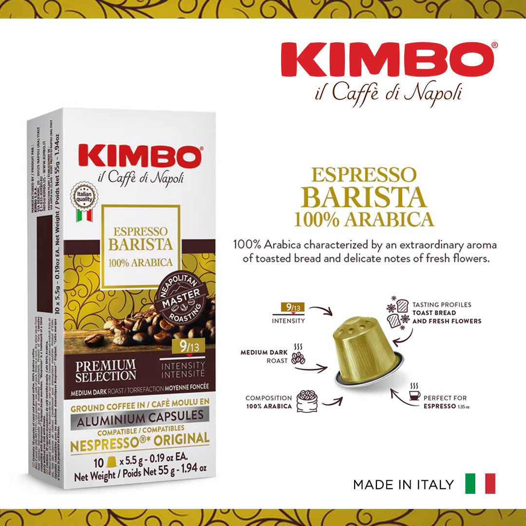 Kimbo Espresso Barista Arabica Capsules 2
