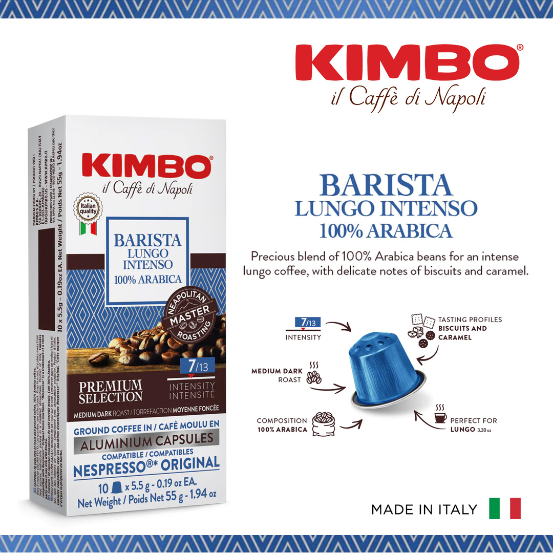 Kimbo Espresso Barista Lungo Capsules 2