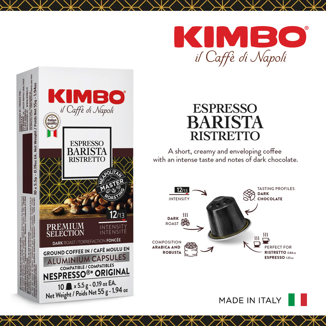 Kimbo Espresso Barista Ristretto Capsules 2