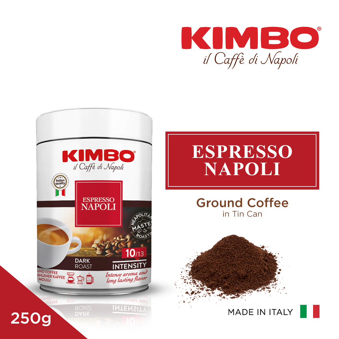 Kimbo Espresso Napoli 250g Tin 1